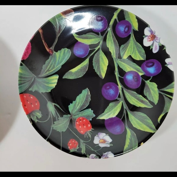 Philippe Deshoulieres Porcelain De Limoges Appetizer Plates Fruit 6 In - Picture 5 of 12